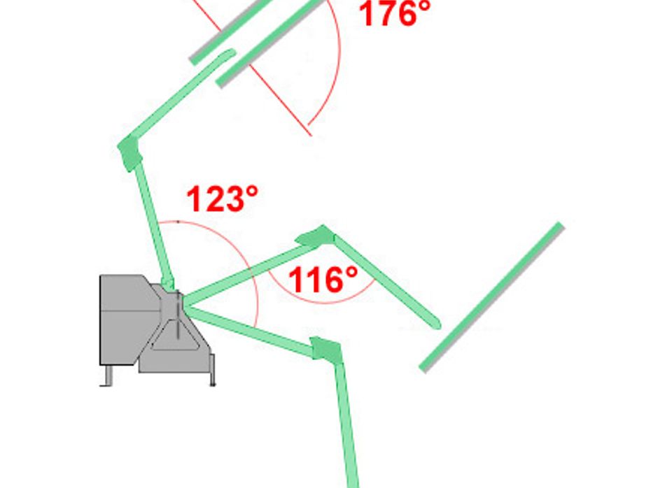 GEO Armklipper Egen hydraulik - inkl hækklipper 120cm - Redskaber - Hækkeklippere - 5