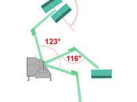 GEO Armklipper Egen hydraulik - inkl Slagleklipper - Diverse maskiner & tilbehør - Hegnsklippere - 6