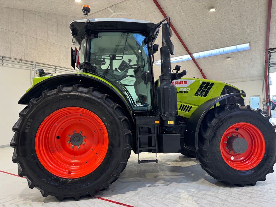 CLAAS ARION 660 CMATIC KUN 1500 TIMER! - Traktorer - Traktorer 4 wd - 9