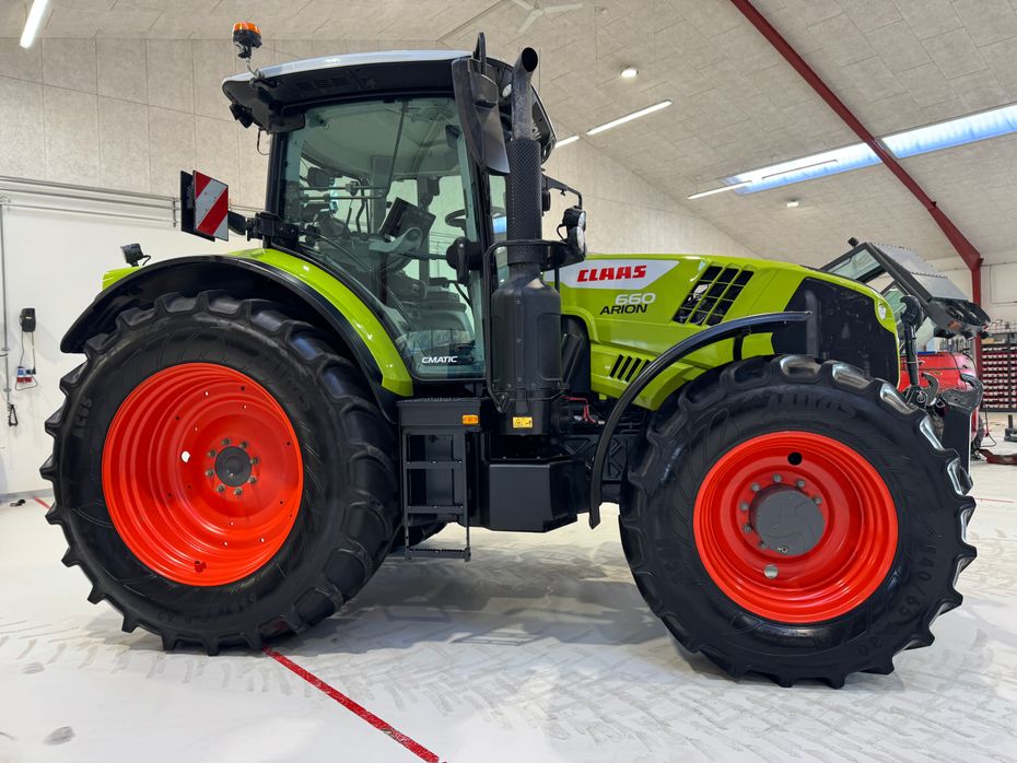 CLAAS ARION 660 CMATIC KUN 1500 TIMER! - Traktorer - Traktorer 4 wd - 8