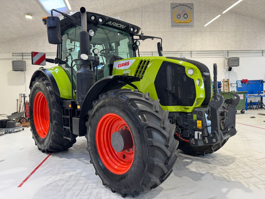CLAAS ARION 660 CMATIC KUN 1500 TIMER! - Traktorer - Traktorer 4 wd - 6