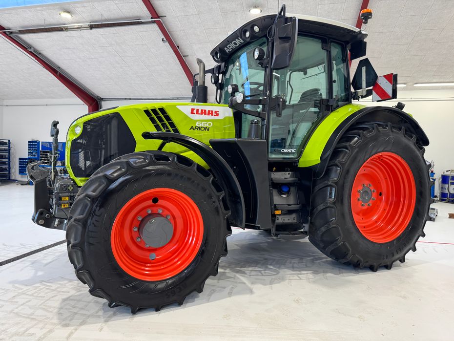CLAAS ARION 660 CMATIC KUN 1500 TIMER! - Traktorer - Traktorer 4 wd - 2