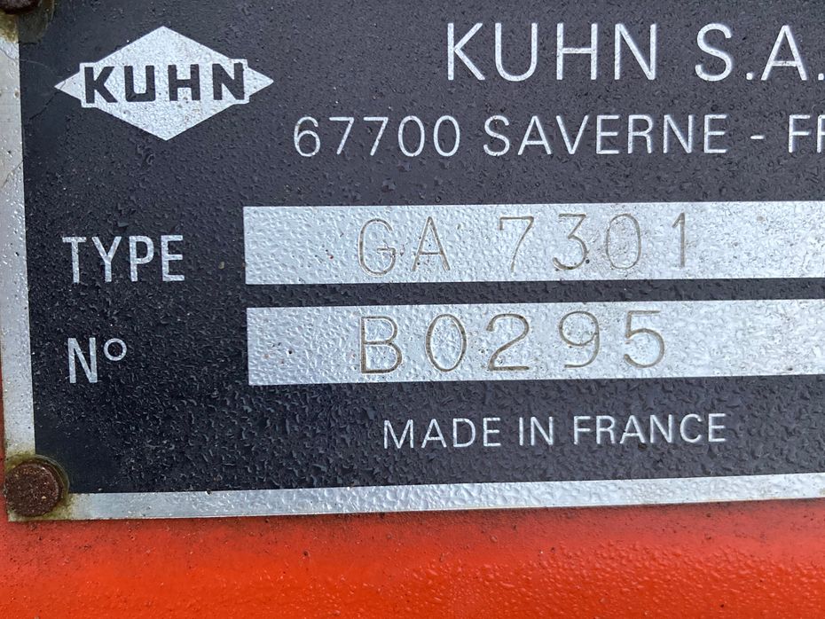 Kuhn GA 7301 - Hø- og halmhåndtering - River og vendere - 5
