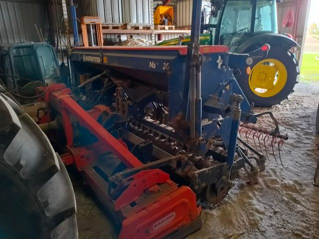 Maschio Rotorharve 3 m med Nordsten NS 3030 såmaskine