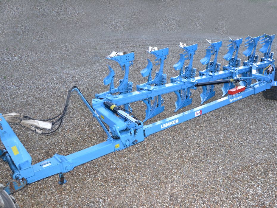 Lemken 7 furet Vari Diamant 10X 7L100  CS40 Pæn gårdplov, klargjort - Plove - Vendeplove - 2