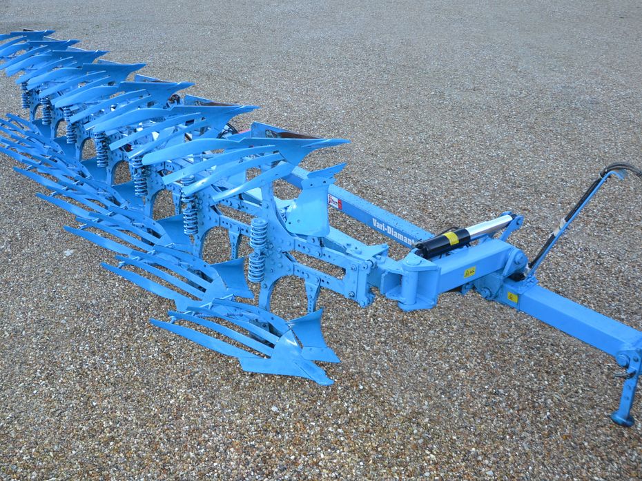 Lemken 7 furet Vari Diamant 10X 7L100  CS40 Pæn gårdplov, klargjort - Plove - Vendeplove - 3