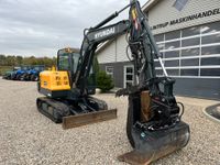 Hyundai HX55 Med Hydrema skifte og centralsmørring og grab-klo på. Udlejes, også med forkøbsret. - Minigravere - 6