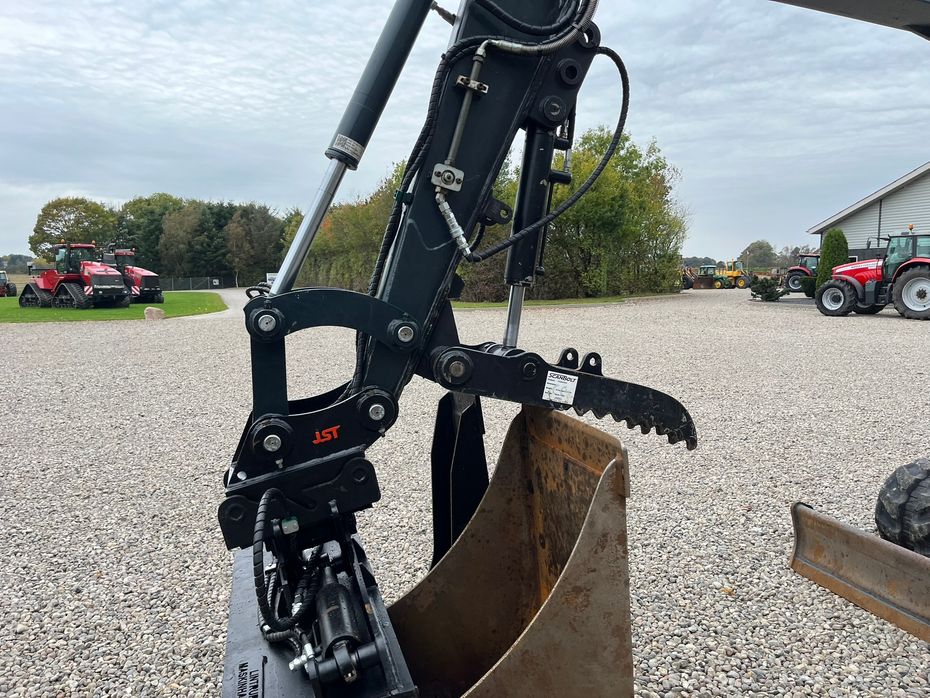 Hyundai HX55 Med Hydrema skifte og centralsmørring og grab-klo på. Udlejes, også med forkøbsret. - Minigravere - 8