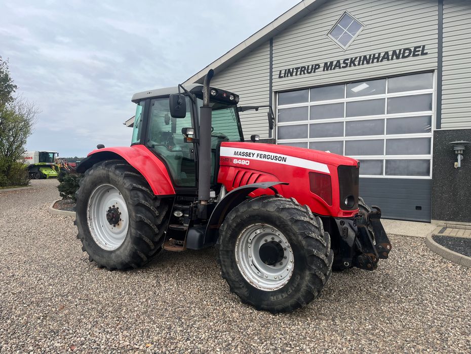 Massey Ferguson 6490 Dyna 6 med frontlift - Traktorer - Traktorer 4 wd - 17