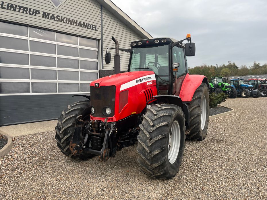 Massey Ferguson 6490 Dyna 6 med frontlift - Traktorer - Traktorer 4 wd - 10
