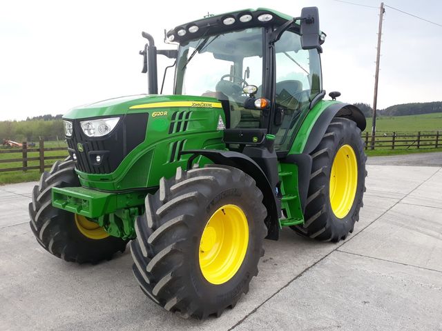 John Deere 6120R Premium m/Eco-shift og krybegear
