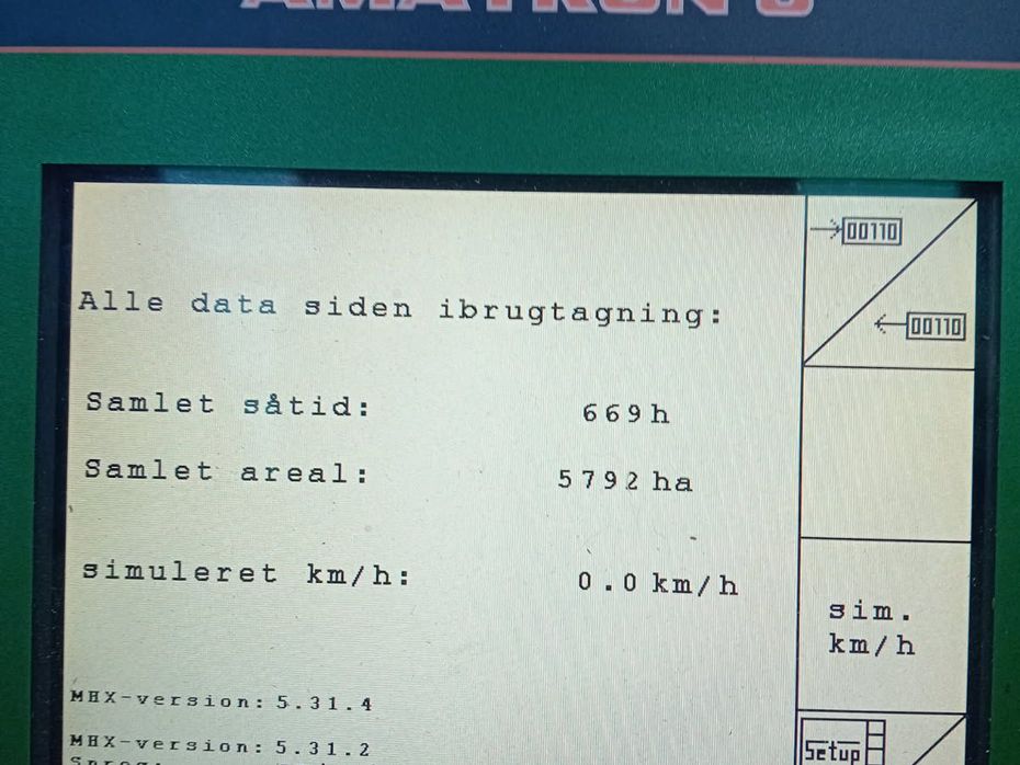 Amazone EDX 9000 TC 12 rækket Majssåmaskine. - Majsmaskiner - Majssåmaskine - 2