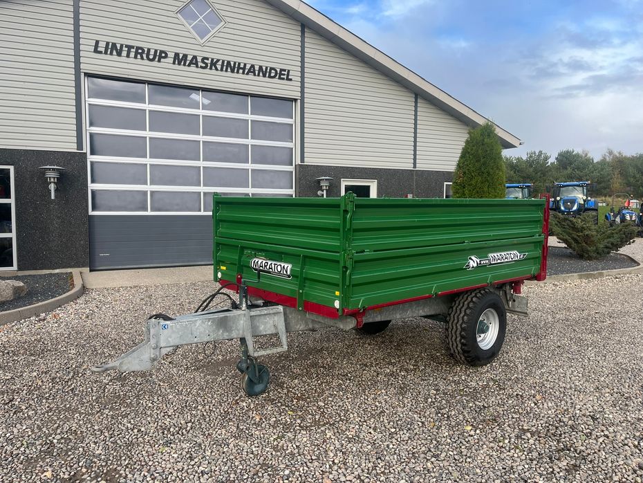 Maraton 3 vejstip med høje sider med bremser - Vogne - Tipvogne - 2