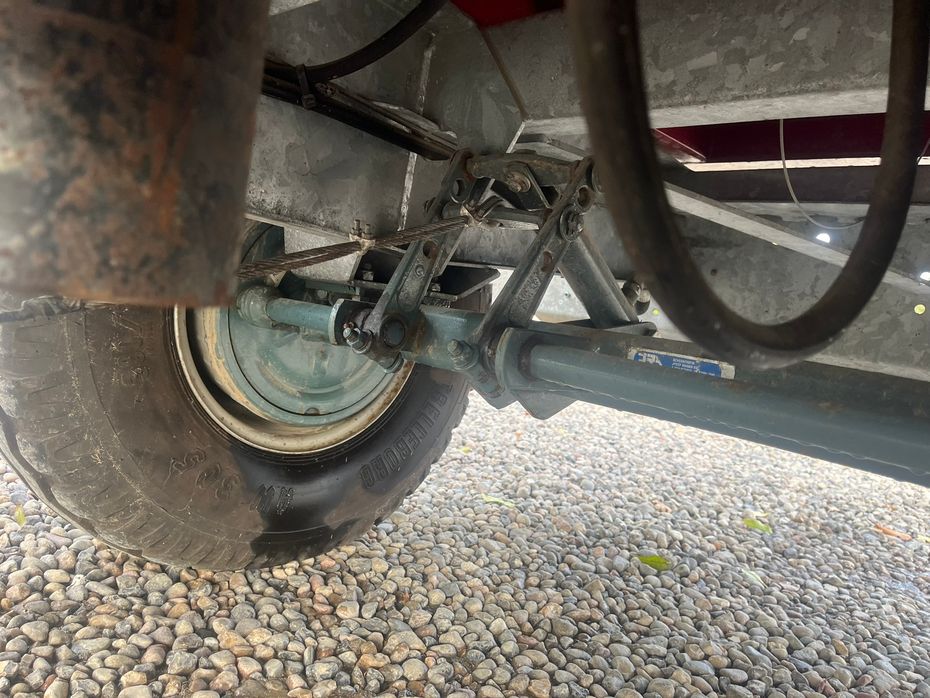 Maraton 3 vejstip med høje sider med bremser - Vogne - Tipvogne - 6