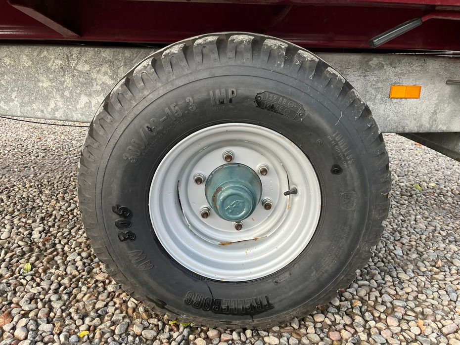 Maraton 3 vejstip med høje sider med bremser - Vogne - Tipvogne - 11