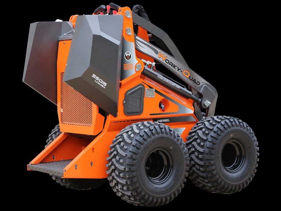 Cast Worky Quad SSQ 15 - Læssemaskiner - Minilæssere - 2