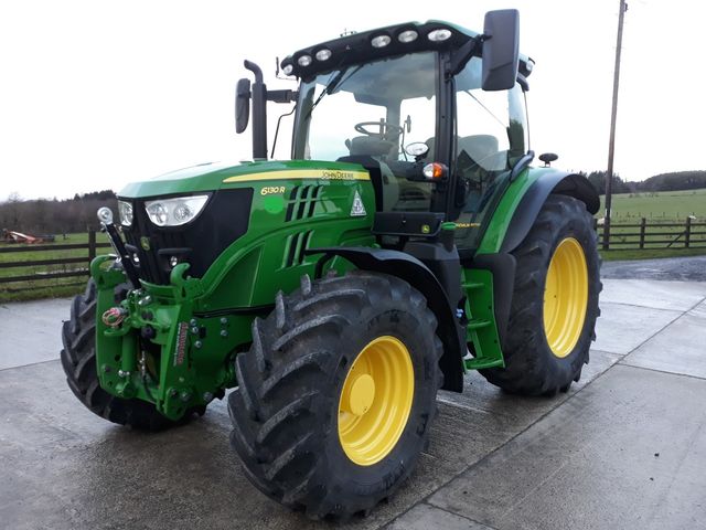 John Deere 6130R m/frontlift