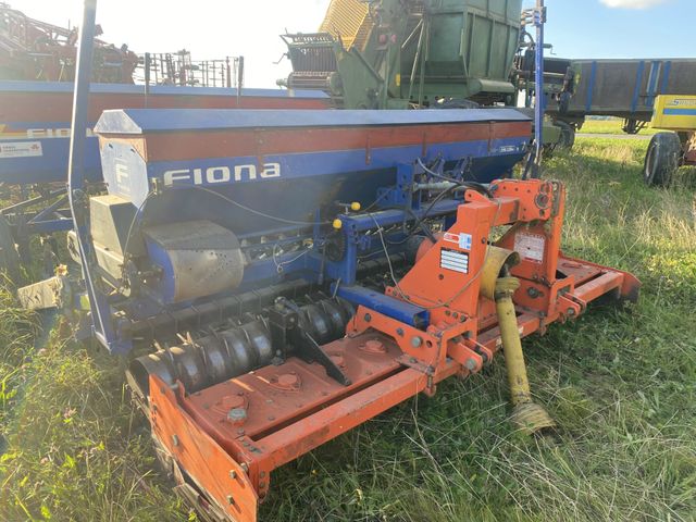 Maschio 3 meter rotorharve med Fiona såmaskine