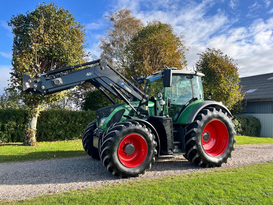 Fendt 718 Vario  KUN 6027 TIMER + TRIMA 5.1 - Traktorer - Traktorer 4 wd - 2
