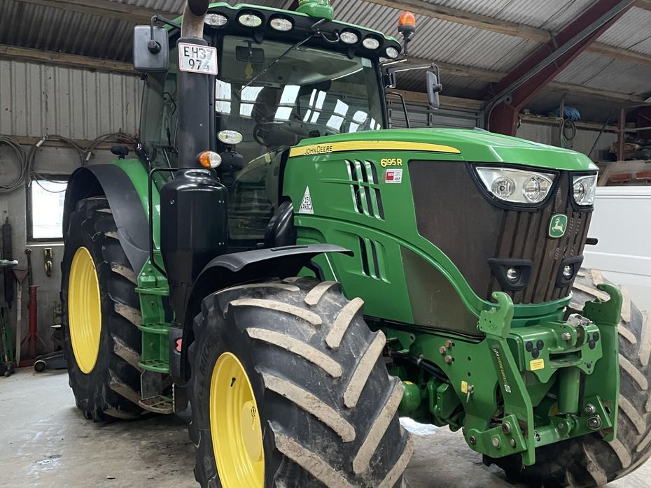 John Deere 6195R - Traktorer - Traktorer 4 wd - 2