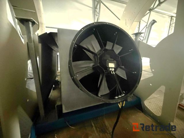 EBM Pabst EC axial fan på 20″ platform