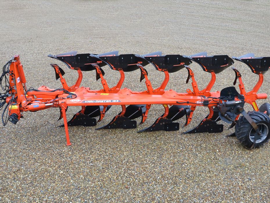 Kuhn Vari-Master 153 NSH 5f. Central smørring og hydr. 1. fure - Plove - Vendeplove - 6