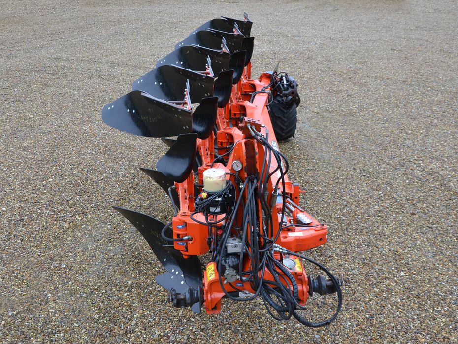 Kuhn Vari-Master 153 NSH 5f. Central smørring og hydr. 1. fure - Plove - Vendeplove - 2