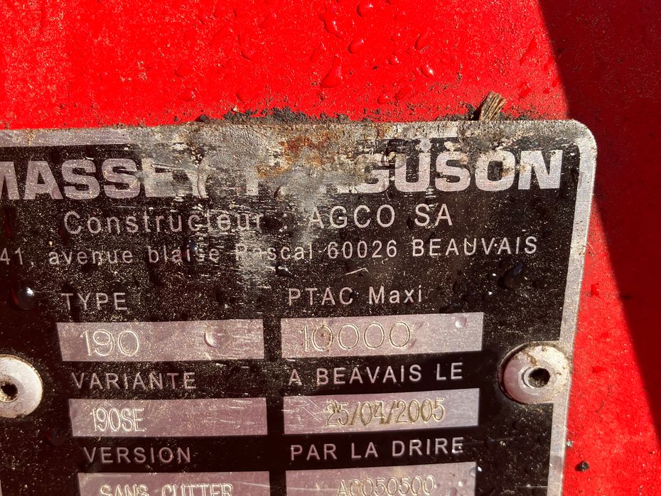 Massey Ferguson 190 - Pressere - Bigballe - 15