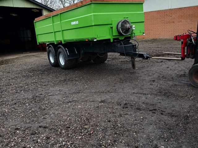 Hvamø tipvogn med tørreri