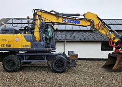 XCMG XE160W rotortilt meget udstyr 3500 timer