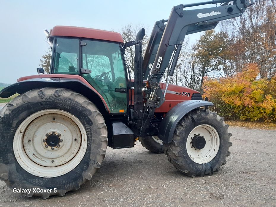 Case IH MX 170 med ÅLØ Q 75 frontlæsser - Traktorer - Traktorer 4 wd - 4