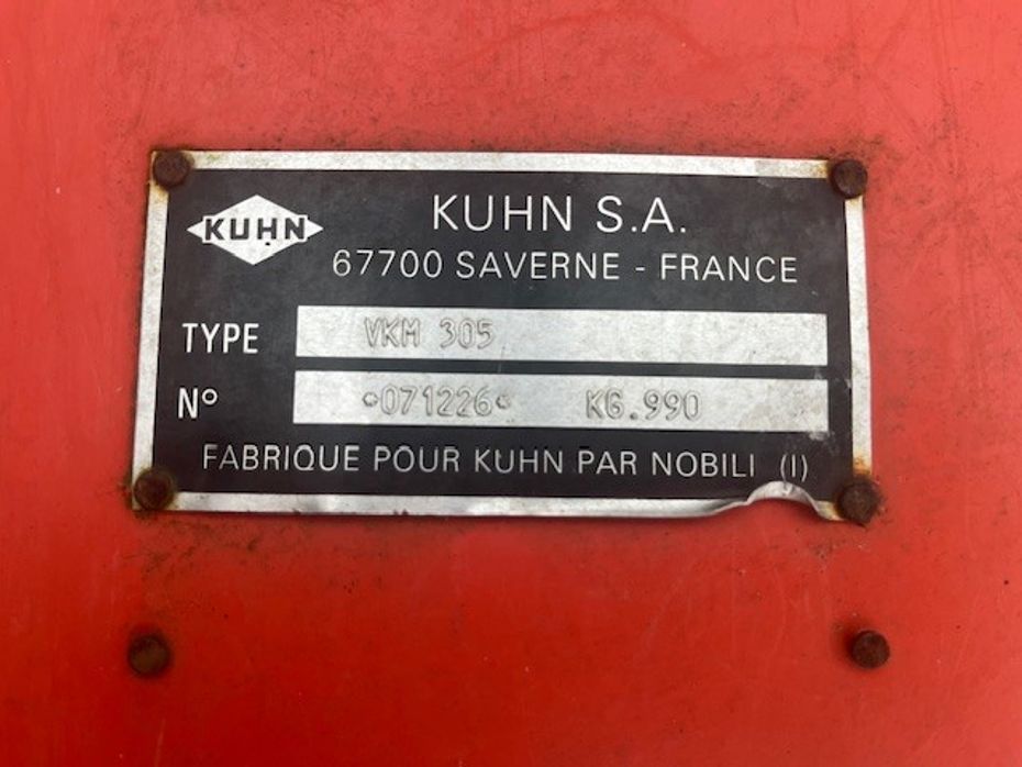 Kuhn VKM 305 mulchmaskine - Græsmaskiner - Brakslåmaskiner - 2