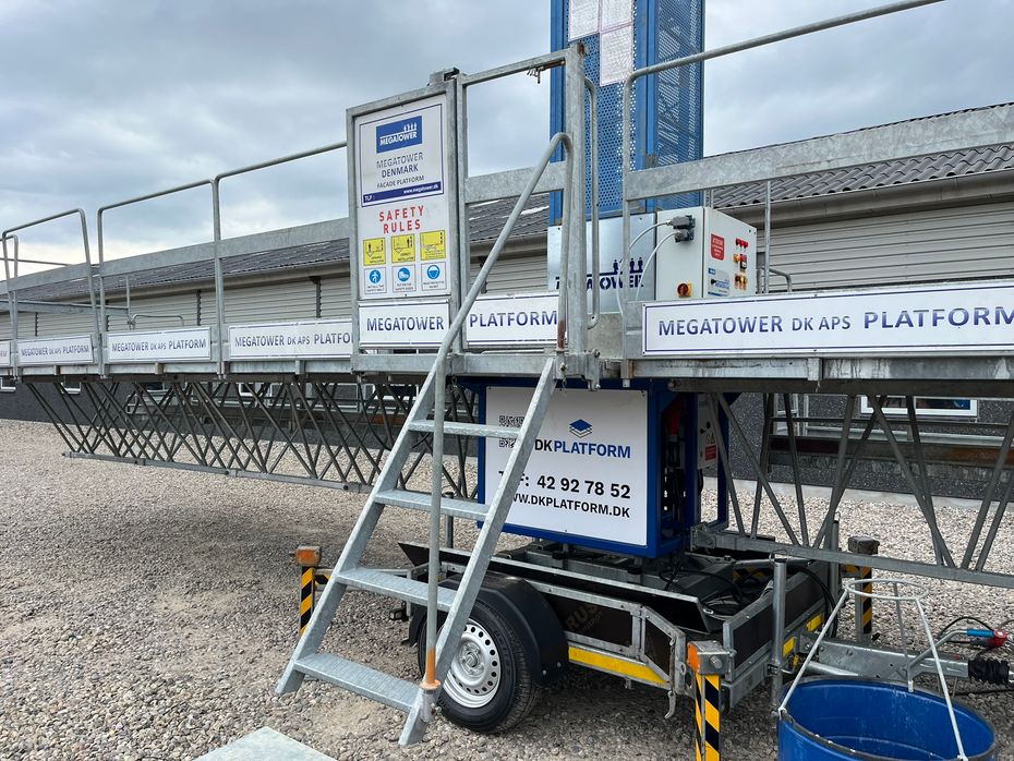 Manitou Mandskabskurv arbejdsplatformen, Byggeelevatorer, mastklatreplatforme, byggehejs, Climber, buildclimber - Læssemaskiner - Teleskoplæssere - 3