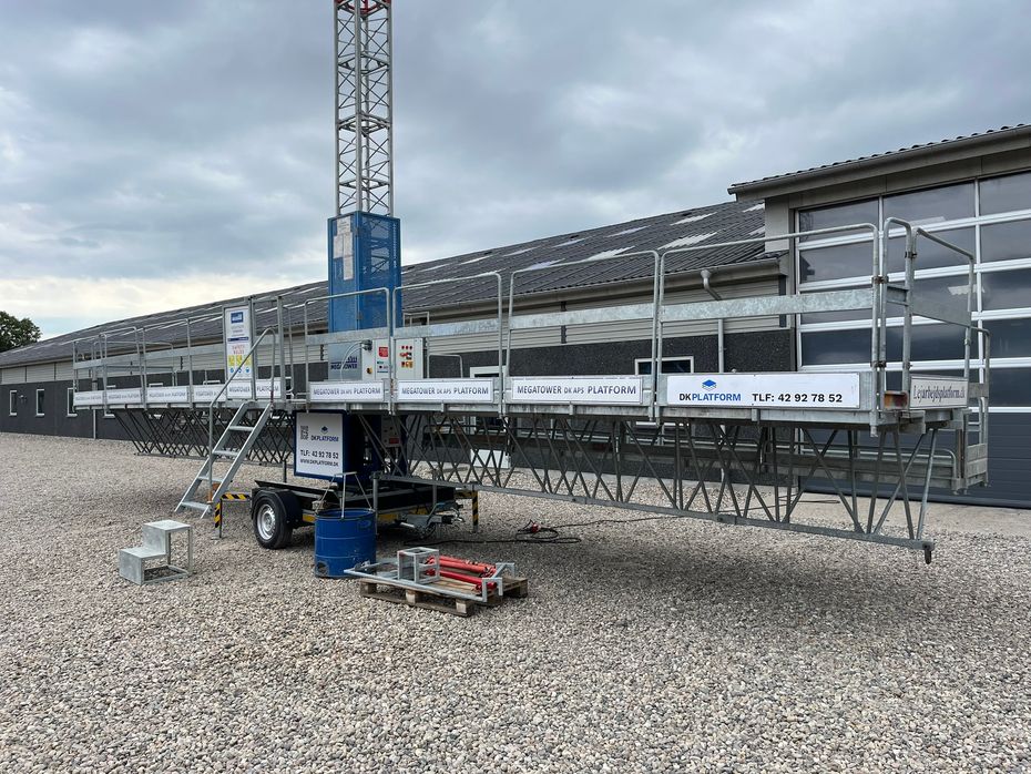 Manitou Mandskabskurv arbejdsplatformen, Byggeelevatorer, mastklatreplatforme, byggehejs, Climber, buildclimber - Læssemaskiner - Teleskoplæssere - 6