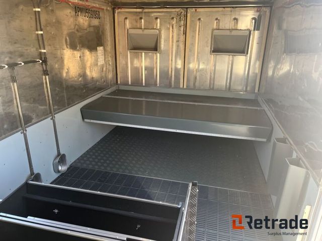 Klimastald komplet 20” container danbox 