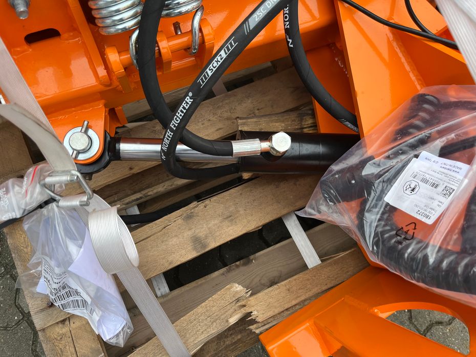 Sigma Pro g103 150 150cm sneplov med hydraulisk sving og Giant fæste - Minilæsser tilbehør - Redskaber - 7