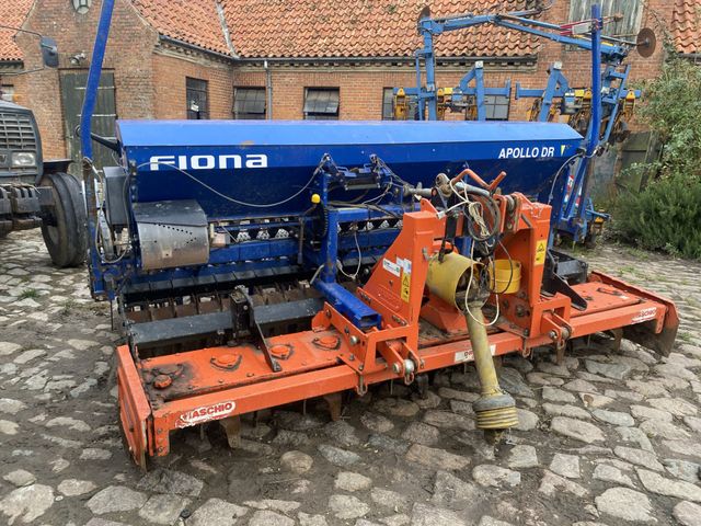 Maschio 3 meter rotorharve med Fiona såmaskine. Velholdt.
