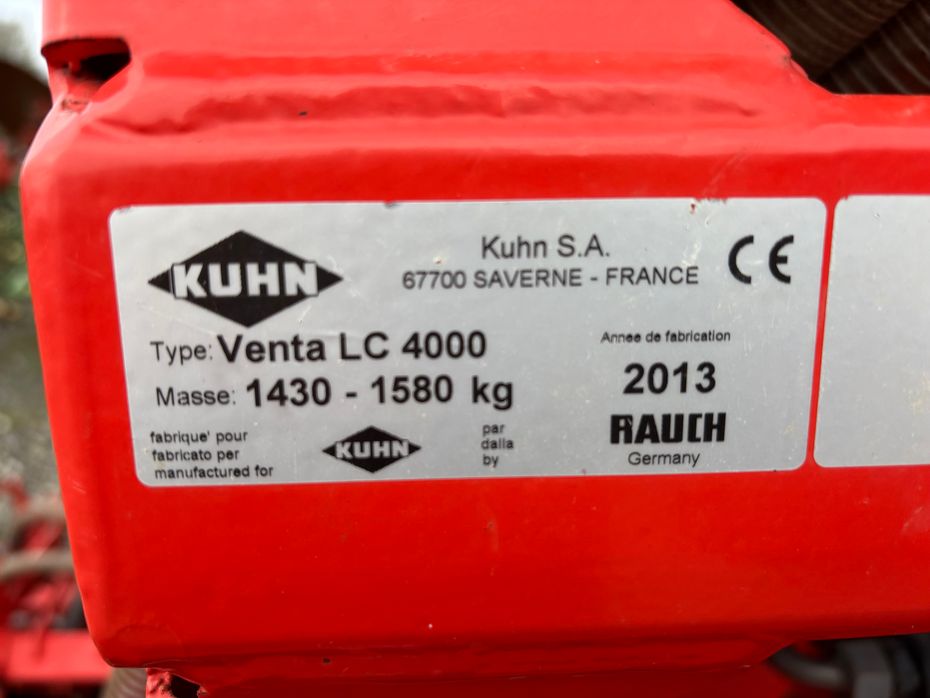 Kuhn Venta LC 4000/HR4004D Kuhn Venta LC 4000/HR4004D - Såmaskiner - Kombinationssæt - 12