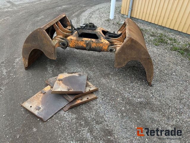 Skovl med sideplader 