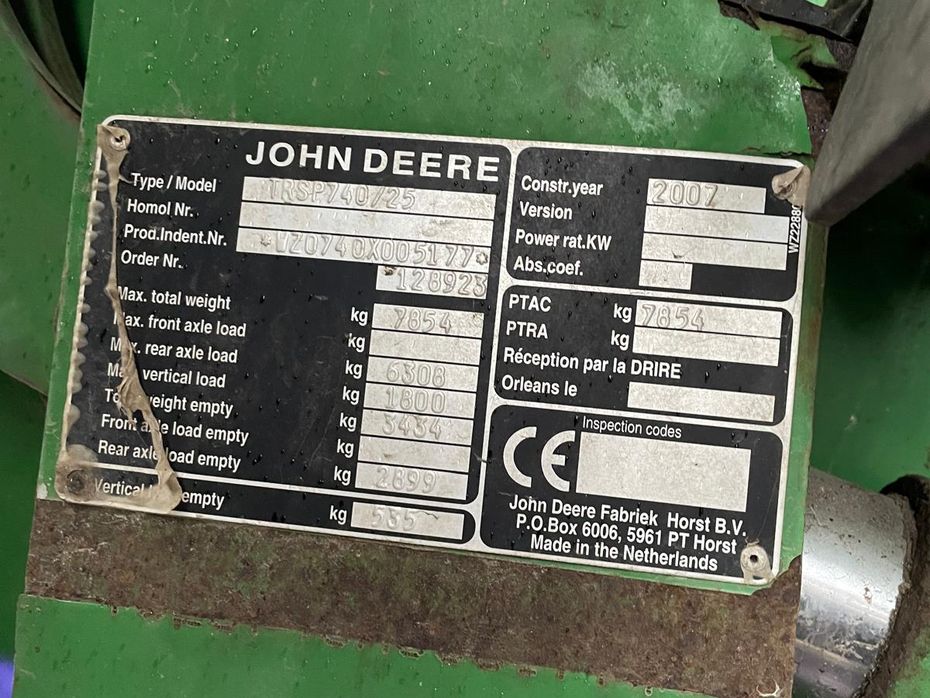 John Deere 740 24 meter - Sprøjter - Trailersprøjter - 9