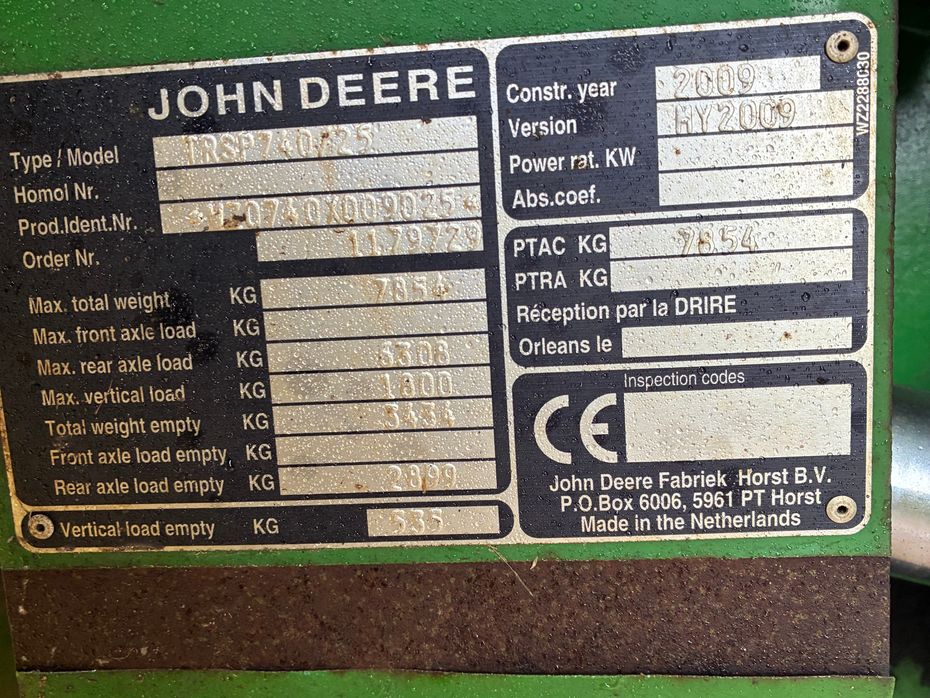 John Deere 740 24 meter - Sprøjter - Trailersprøjter - 3