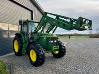 John Deere 6600 med Hauer POM S130 frontlæsser - Traktorer - Traktorer 4 wd - 5