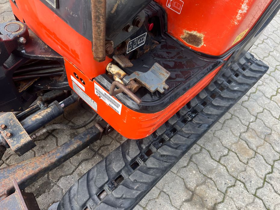 Kubota U10-3 SL Med udskudsarm kun kørt 916 - Minigravere - 7