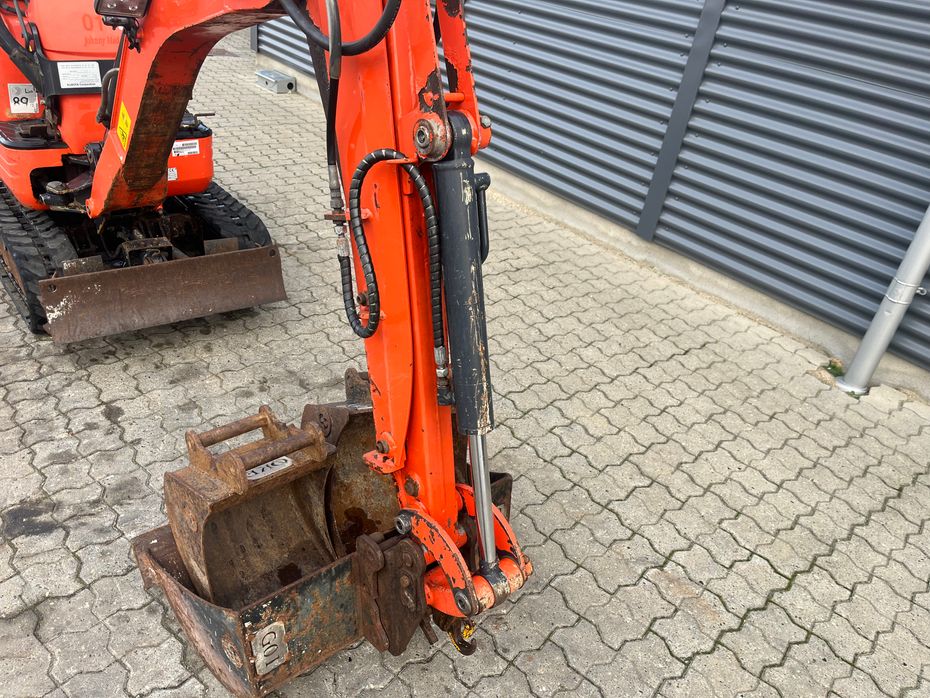 Kubota U10-3 SL Med udskudsarm kun kørt 916 - Minigravere - 2