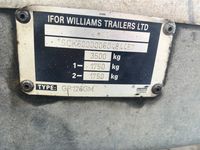 Ifor Williams GP 126-R Nysynet maskintrailer - Anhængere og trailere - 8