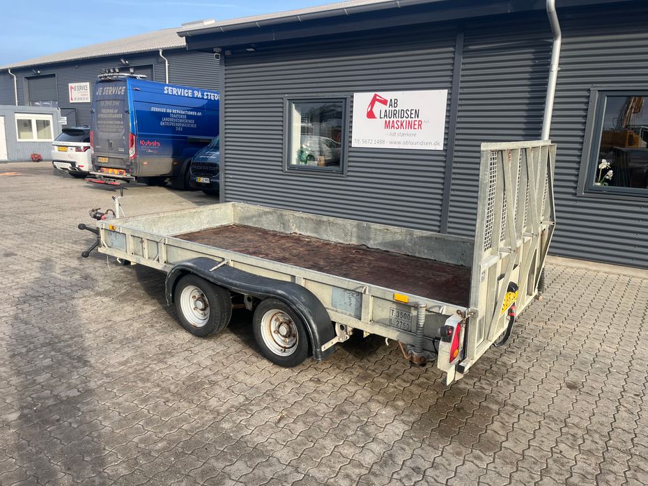 Ifor Williams GP 126-R Nysynet maskintrailer - Anhængere og trailere - 2