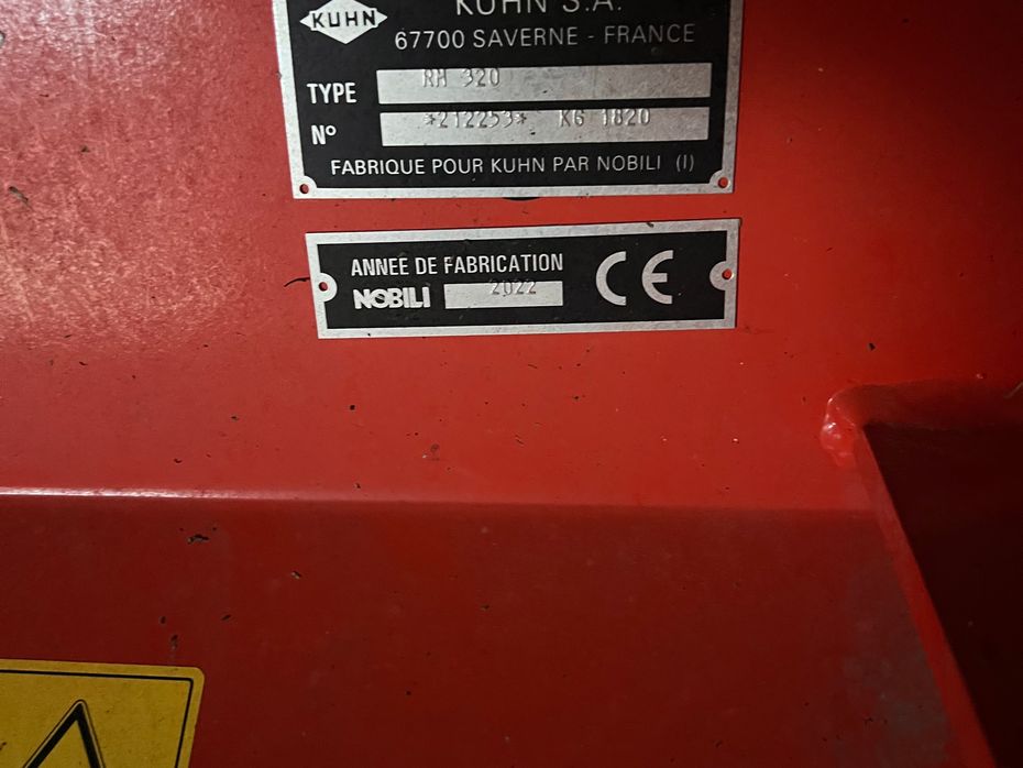 Kuhn RM 320 MULCH Mulcher med Hammerslagler. - Græsmaskiner - Brakslåmaskiner - 5