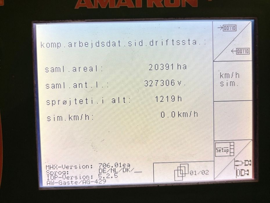 Amazone UX 5200 / 24 meter - Sprøjter - Trailersprøjter - 6