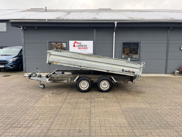 Brenderup 3500 kg. med 3-vejs tip