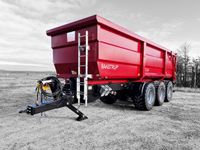 Baastrup 24t CTS - 26,5 hjul tempo 40 & nummerplade // luft bremser - Vogne - Tipvogne - 1